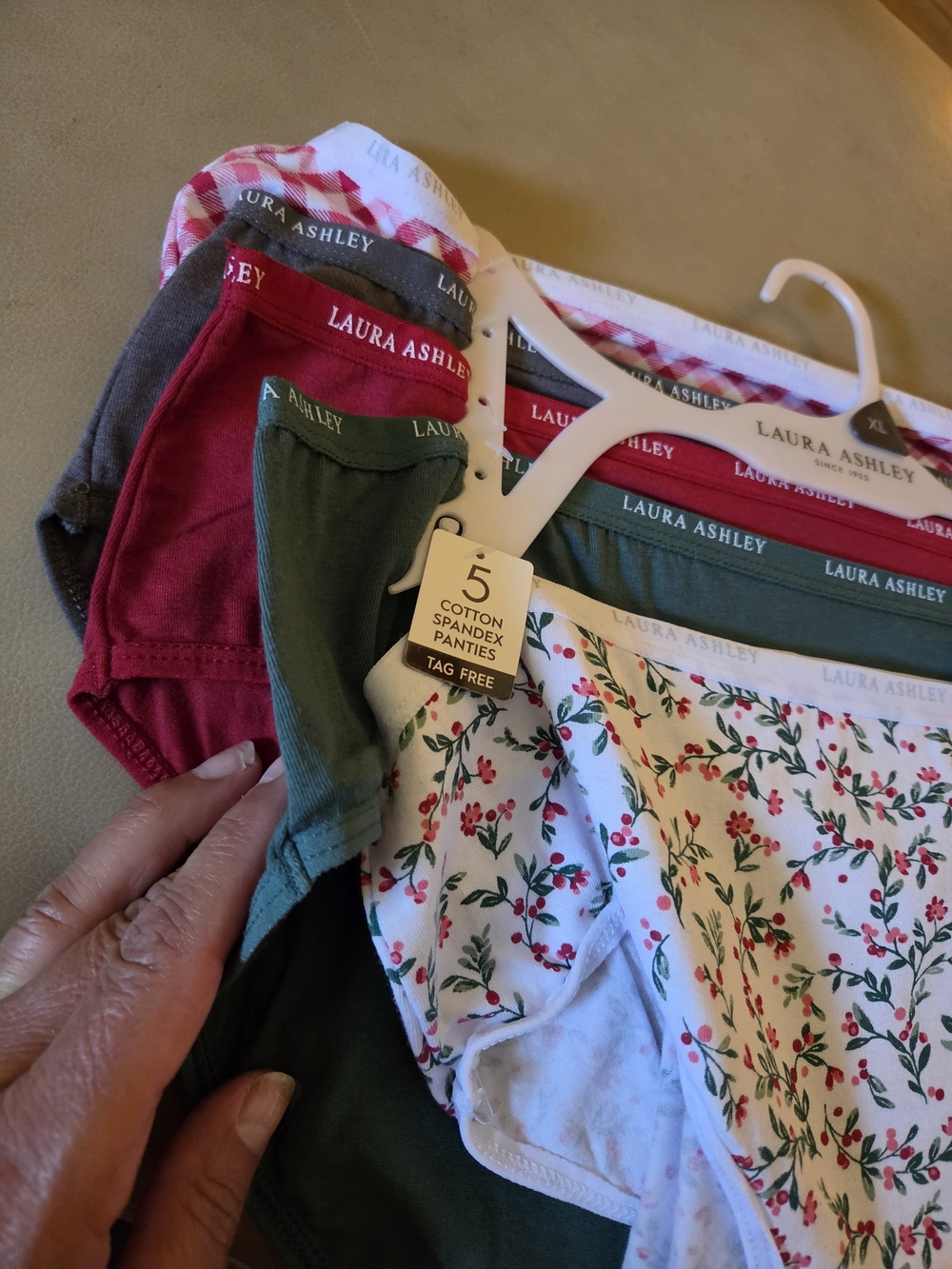 Laura Ashley Cotton Underwear- 5 Pack - Picture 2 of 7